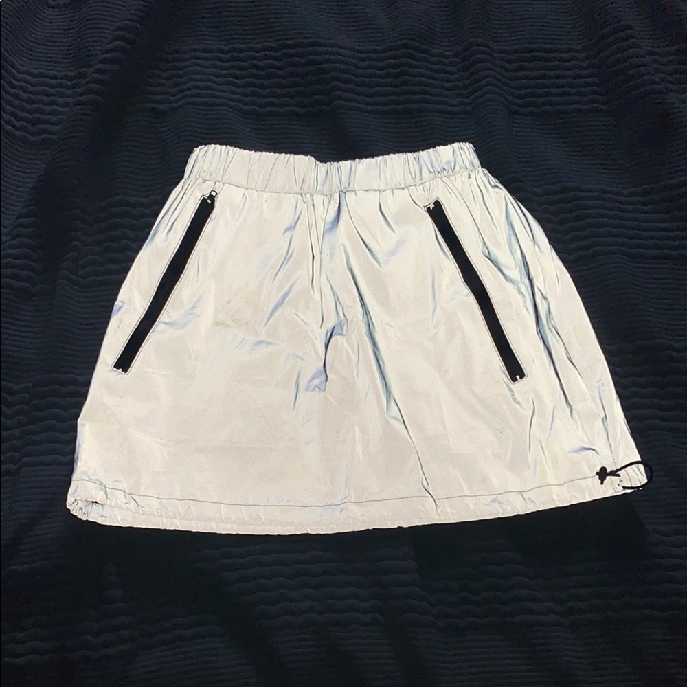 reflective rave skirt